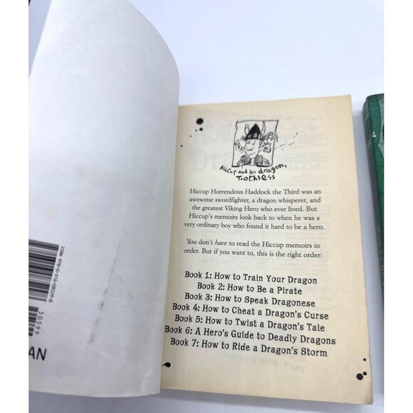 How to Train Your Dragon Lot Of 2 Books- Books 2 and 3 - Picture 2 of 5